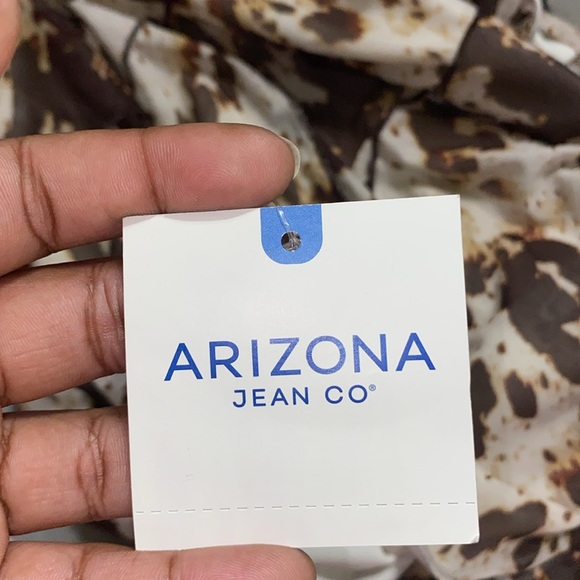 Arizona Jean CO Animal Print Blouse - Picture 7 of 8
